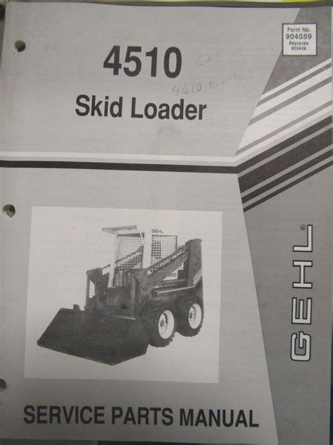 gehl skid steer operation|gehl 4510 skid steer parts.